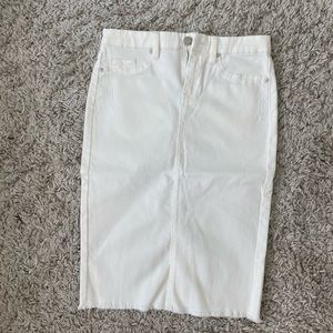 White skirt. Perfect condition. BlanckNYC